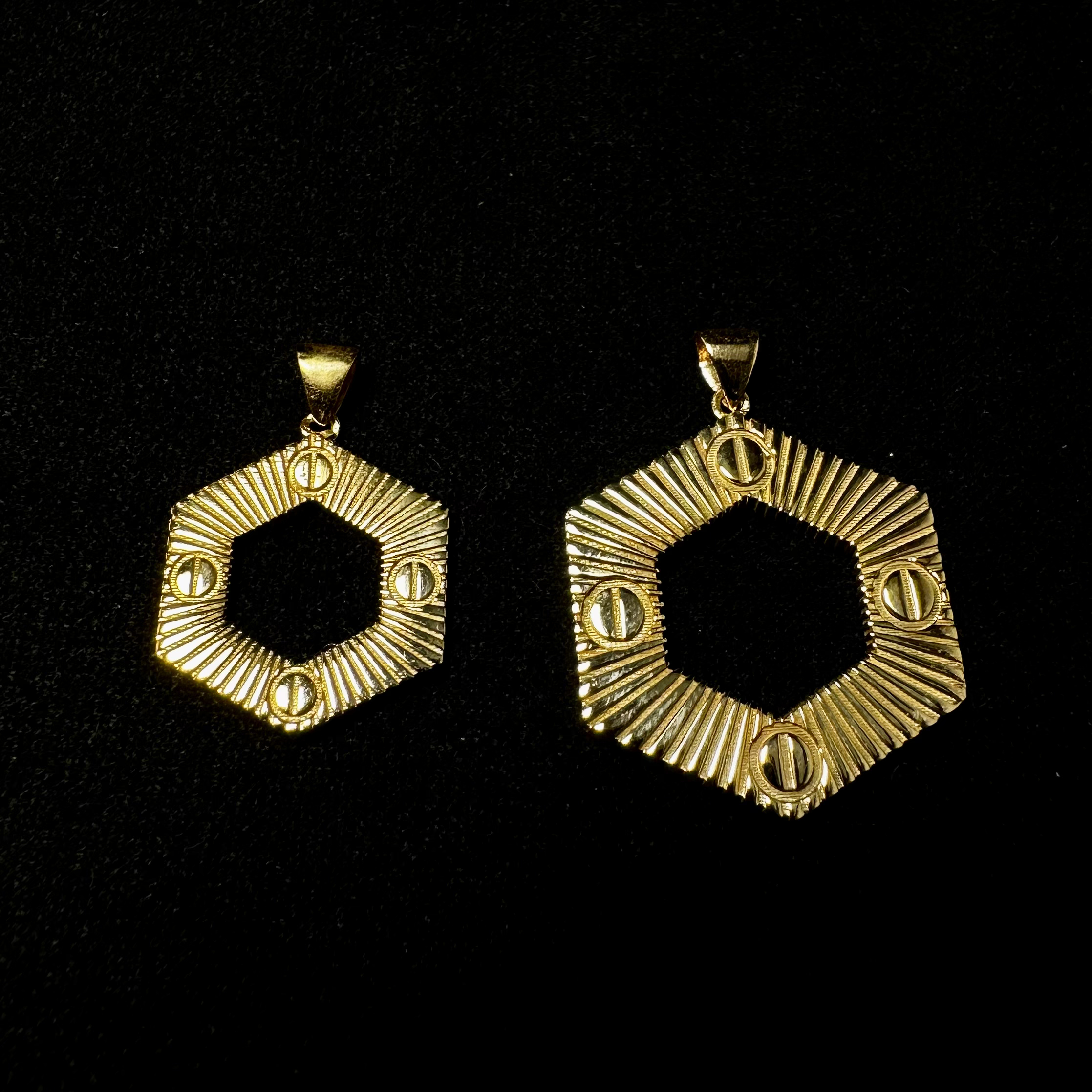 مدال کارتیر آن لیمیتد شش ضلعی سایز ۱