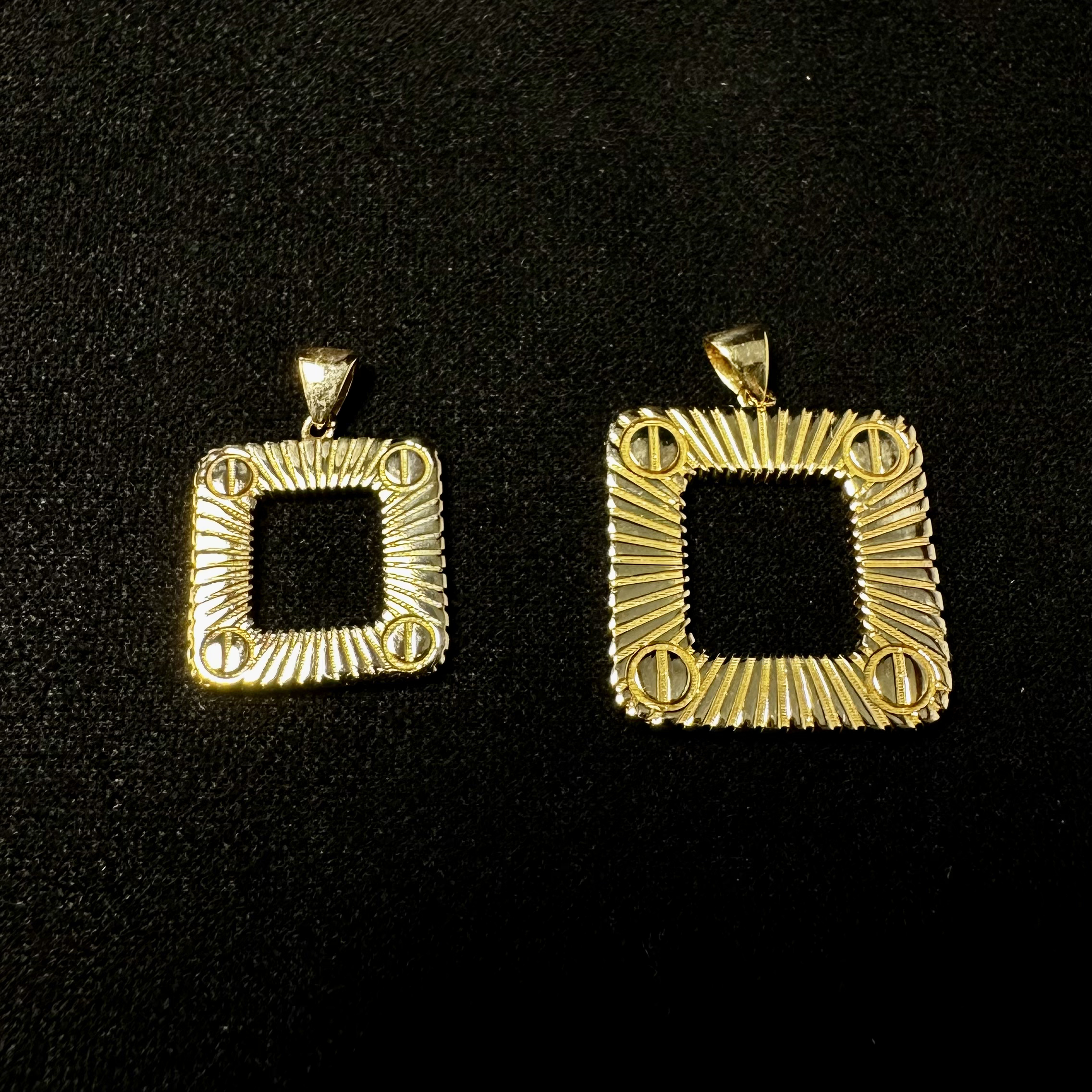 مدال کارتیر آن لیمیتد مربع سایز ۱