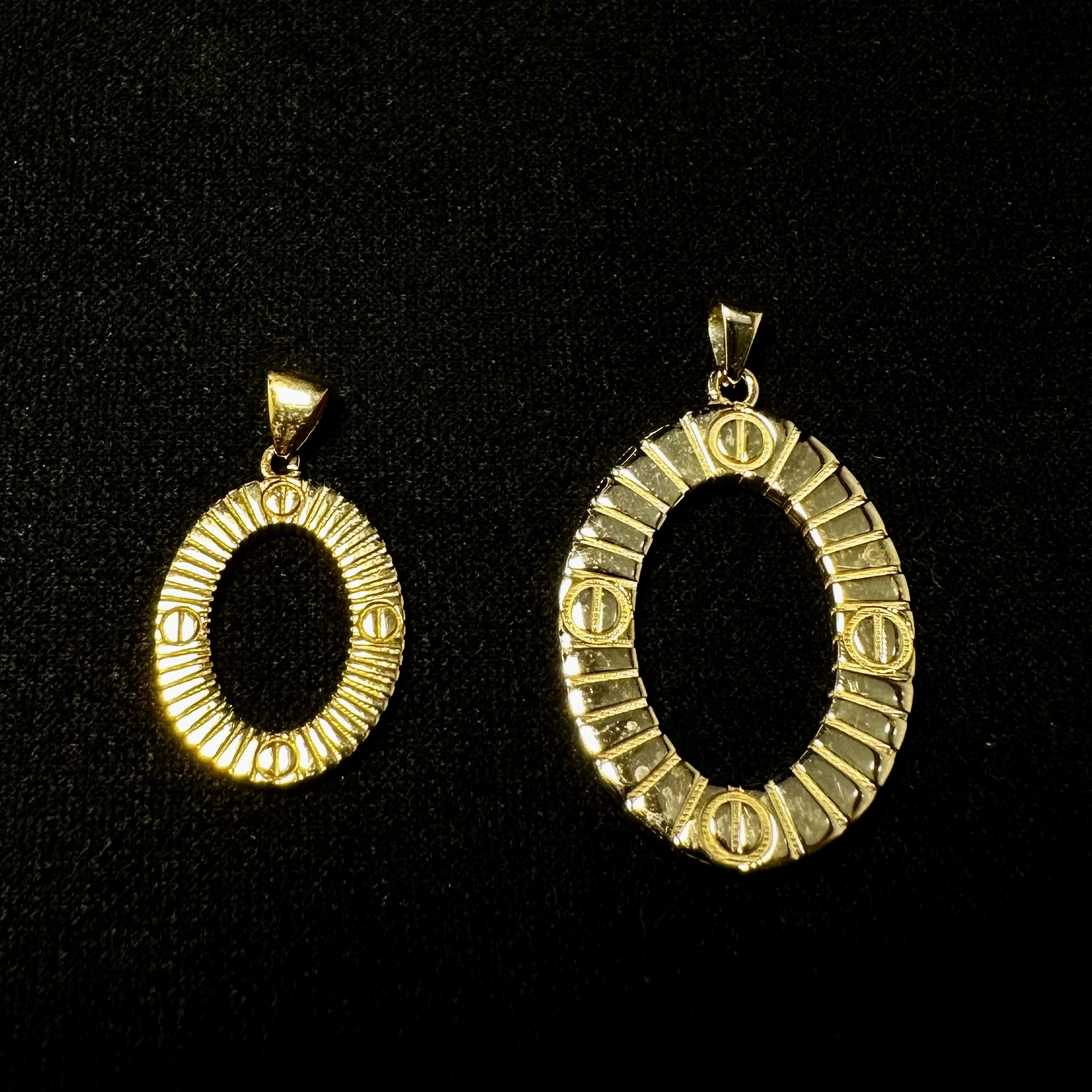 مدال کارتیر آن لیمیتد بیضی سایز ۱