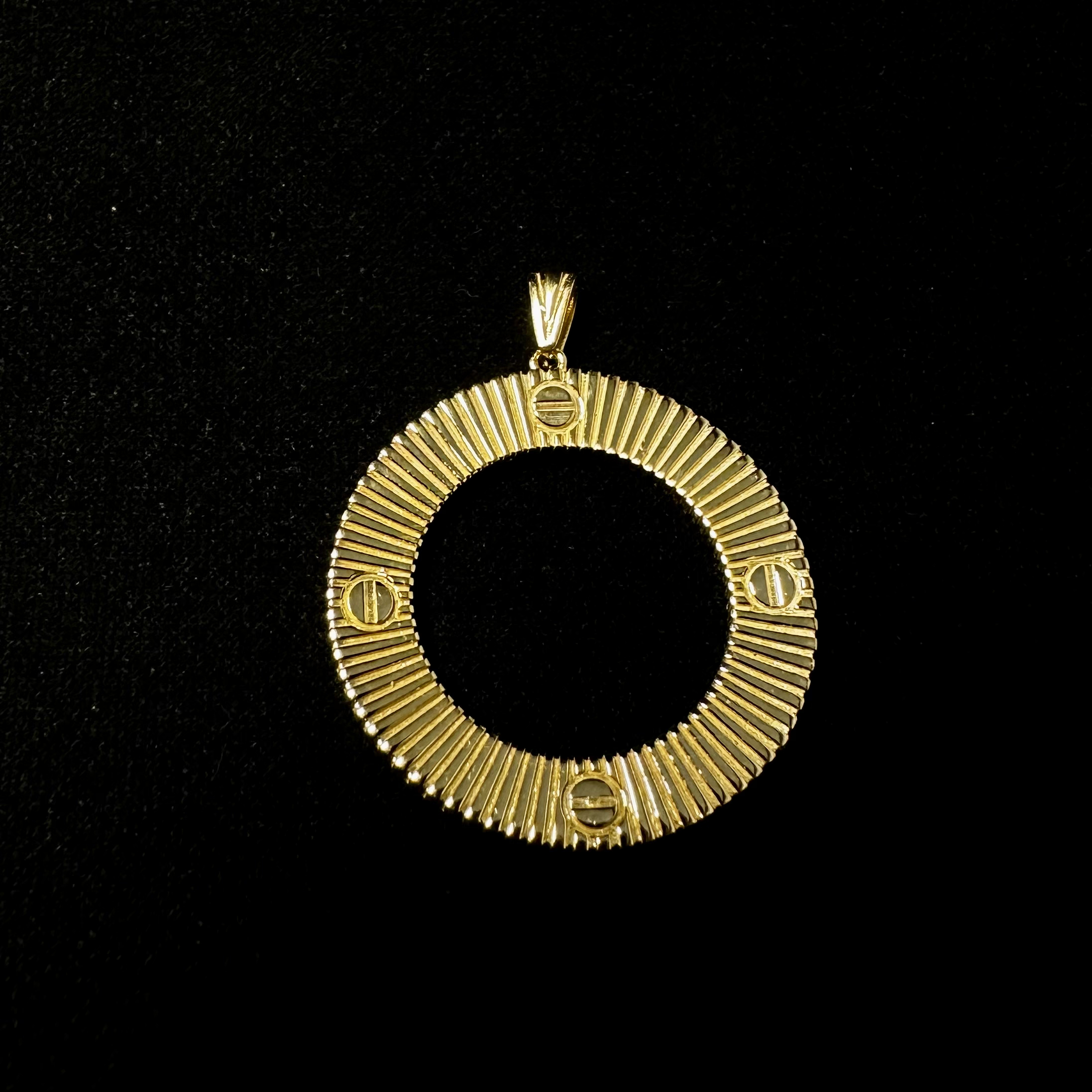 مدال کارتیر آن لیمیتد گرد سایز ۴