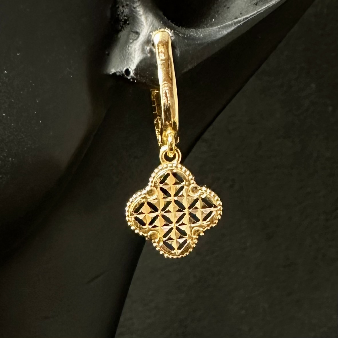 نیم ست ون کلیف با تراش شطرنجی