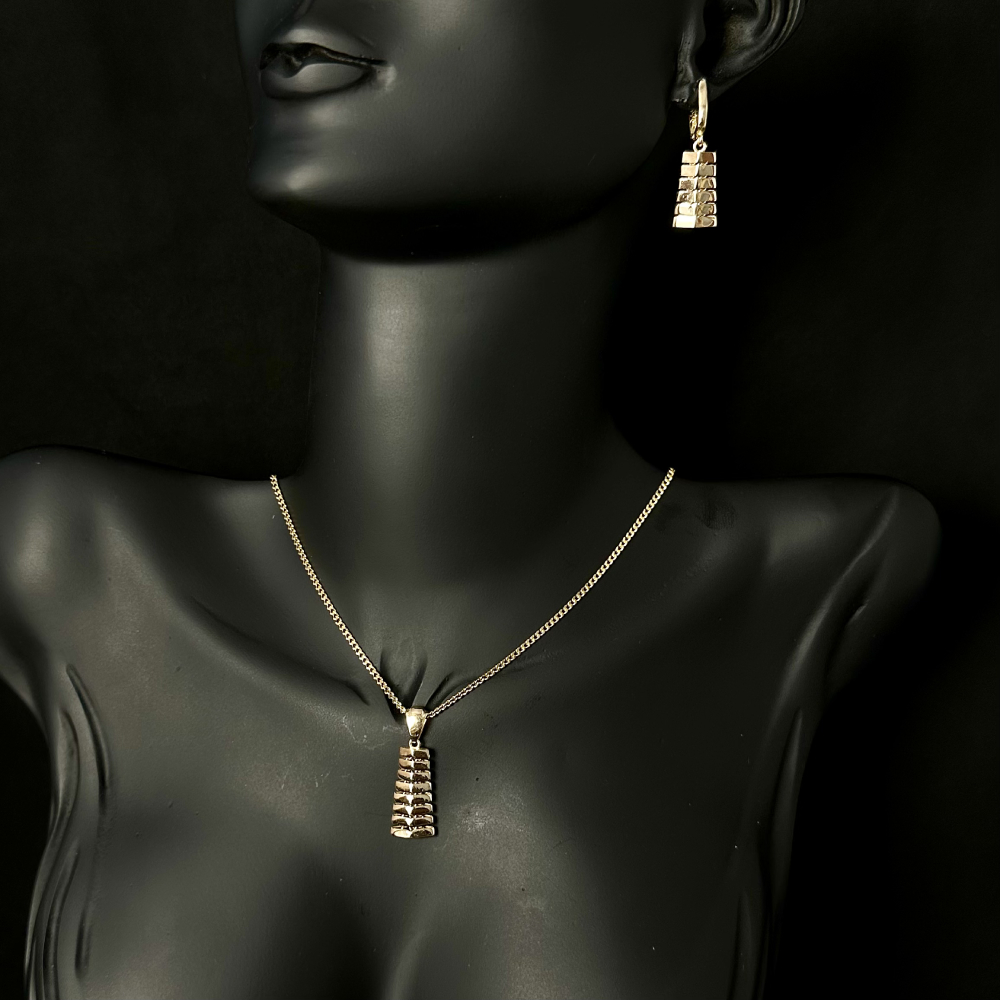 نیم ست حصیری دورو